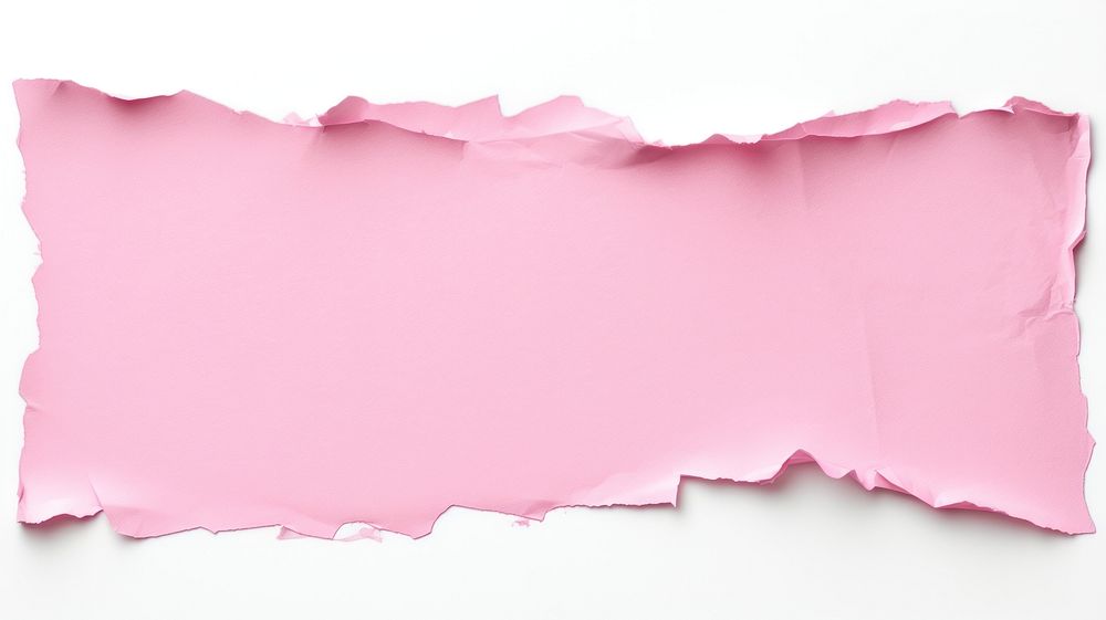 Ripped paper adhesive strip backgrounds petal pink.