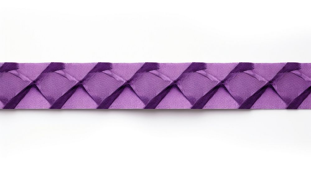 Argyle pattern adhesive strip purple white background accessories.