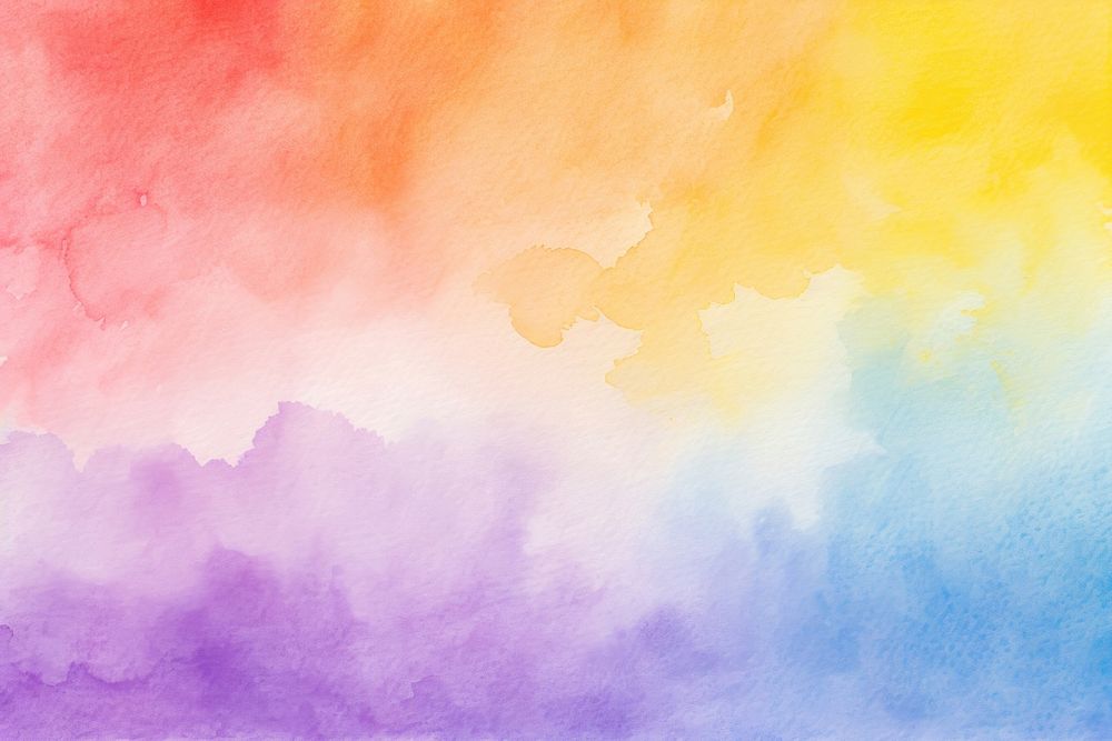 Backgrounds painting rainbow texture.