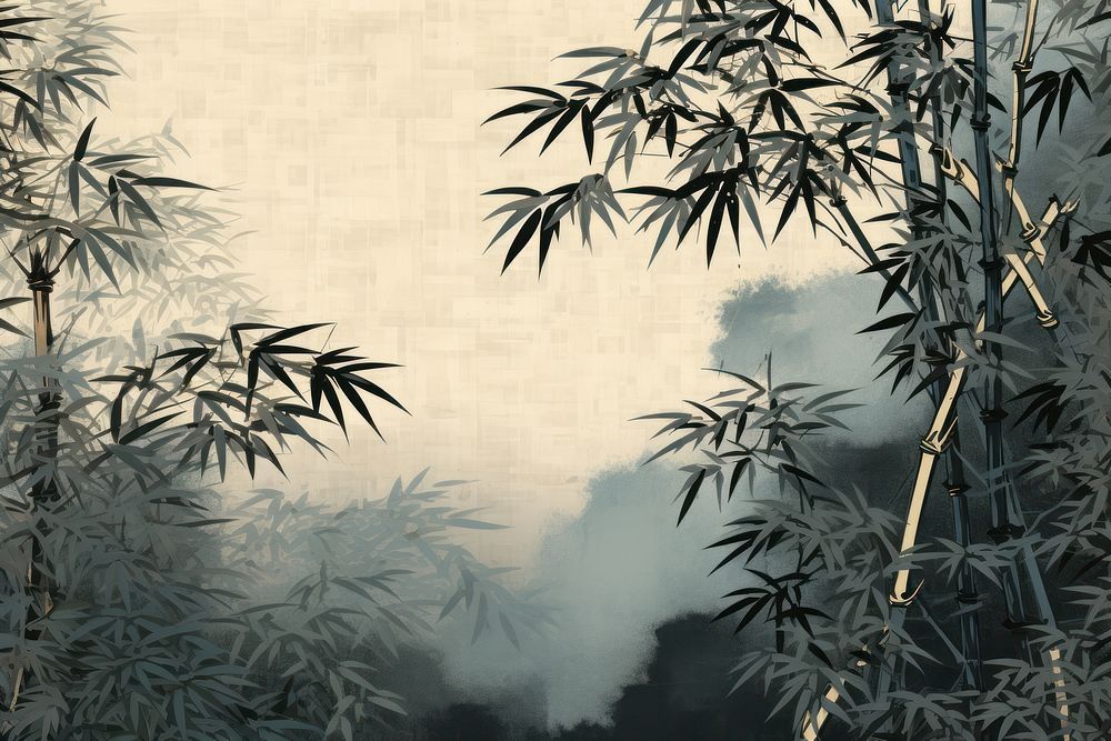 Bamboo backgrounds nature plant.
