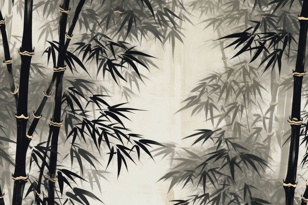 Bamboo stems repeated pattern backgrounds plant weaponry.