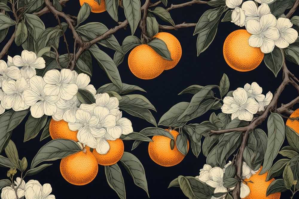 Oranges tree backgrounds grapefruit plant.