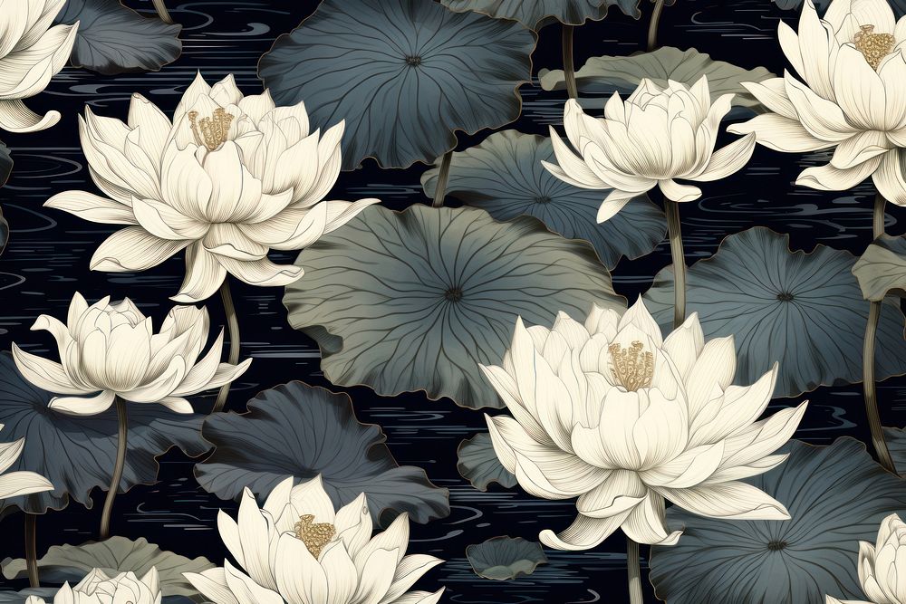 Lotus pond backgrounds flower petal.