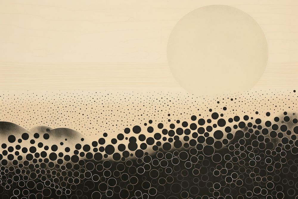 Polka dots backgrounds art condensation.