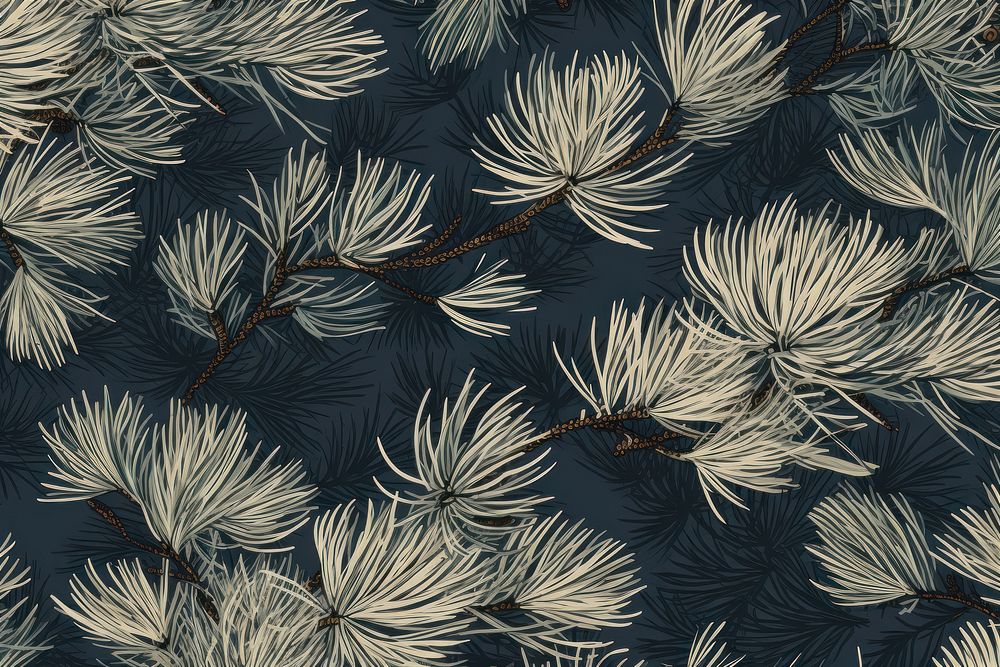 Pine needles backgrounds outdoors pattern.