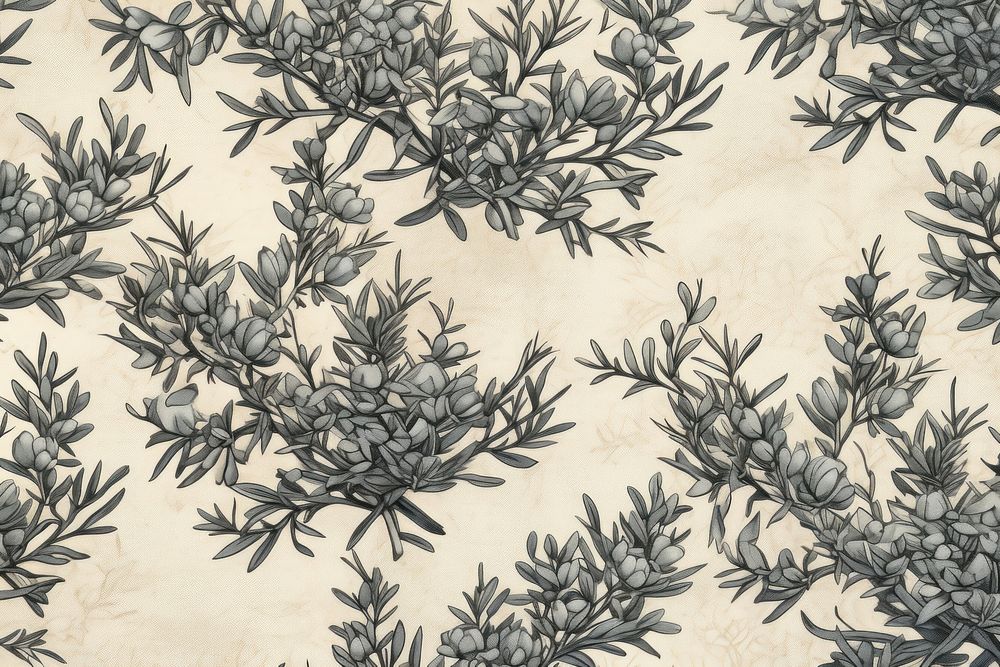 Rosemary plants backgrounds pattern nature.