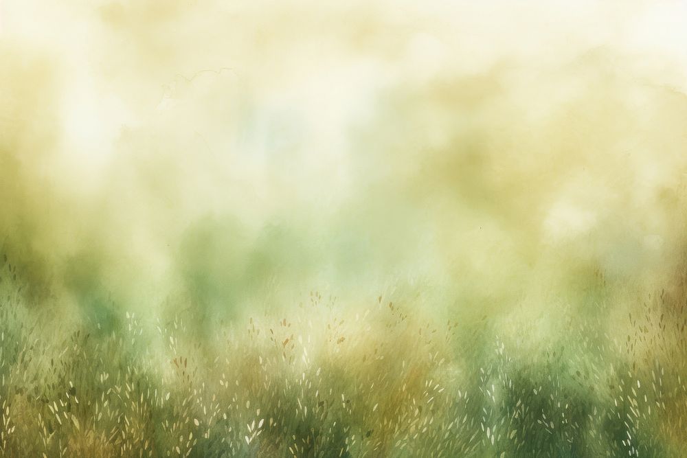 Green grass watercolor background backgrounds outdoors nature.