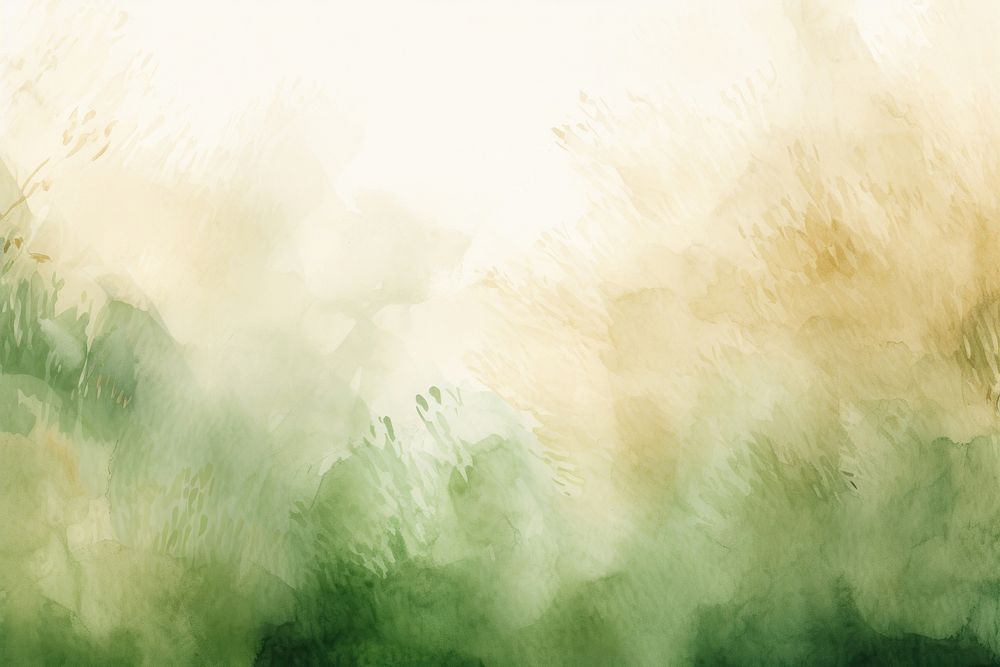 Green grass watercolor background backgrounds outdoors painting.