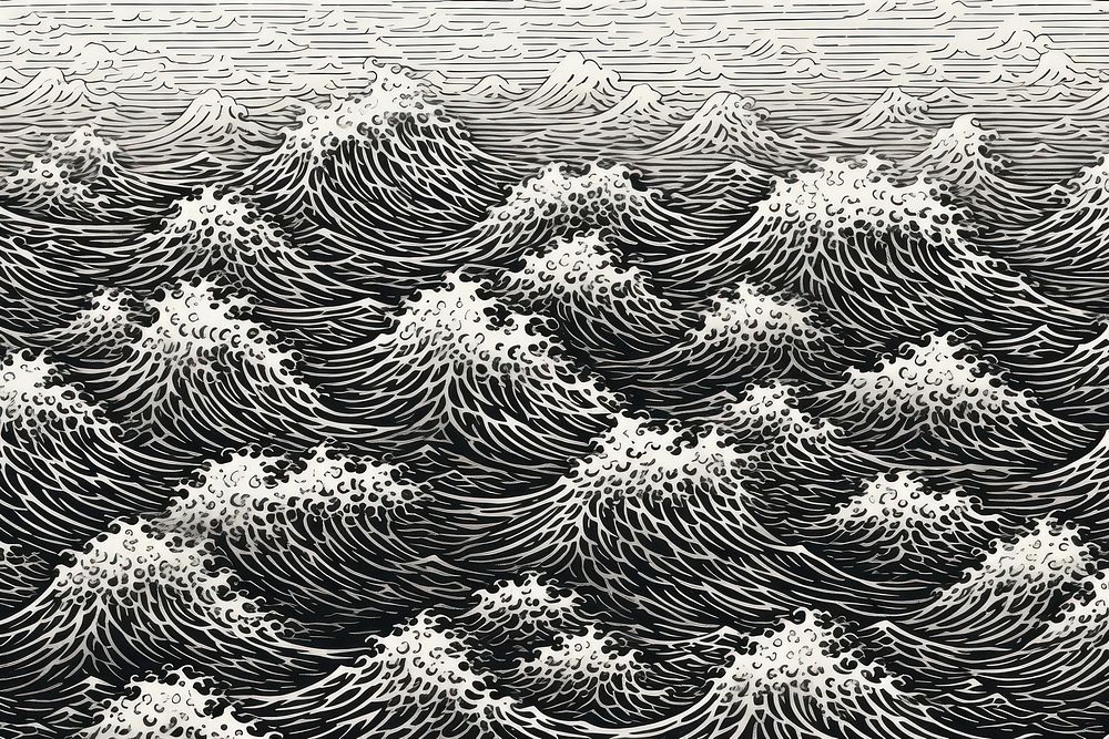 Wave pattern nature sea.
