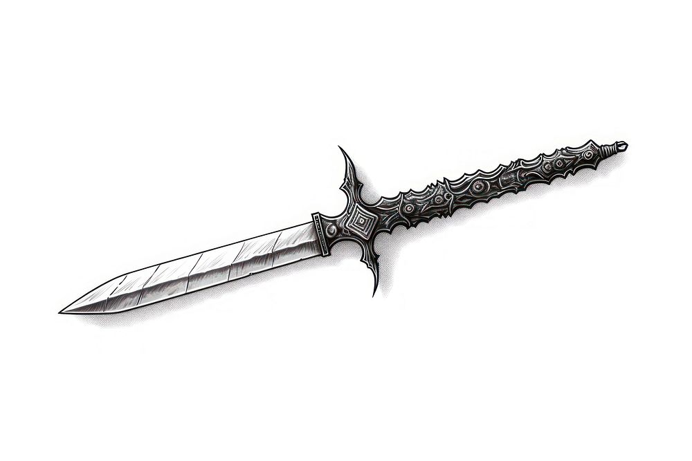 Warrior sword weapon dagger knife.