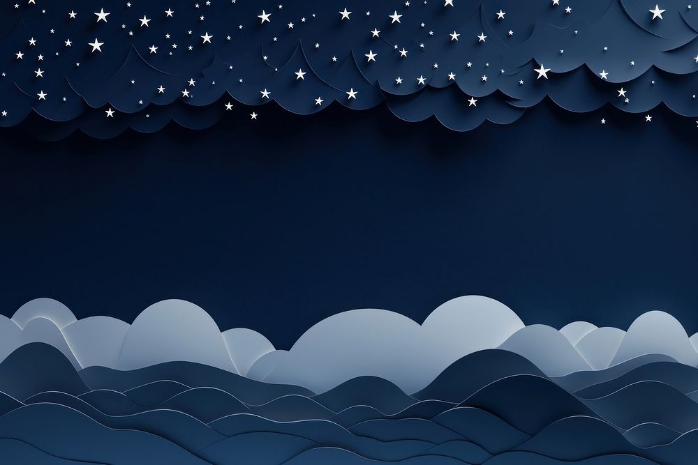 Night sky backgrounds nature blue.