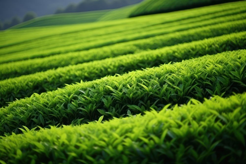 Field green tea agriculture.
