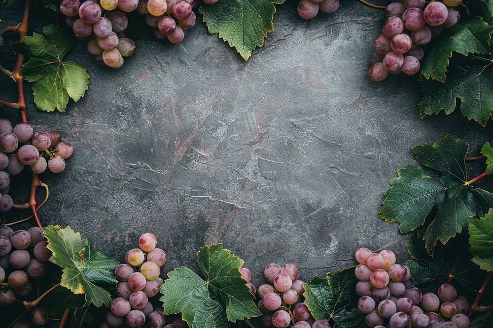 Photo of grapes outdoors vineyard nature.