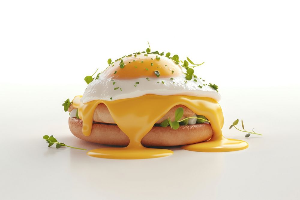 Eggs benedicts pngs food vegetable breakfast.
