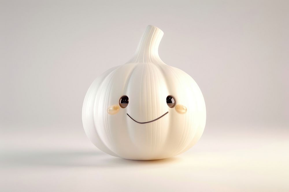 Garlic vegetable cartoon pumpkin.