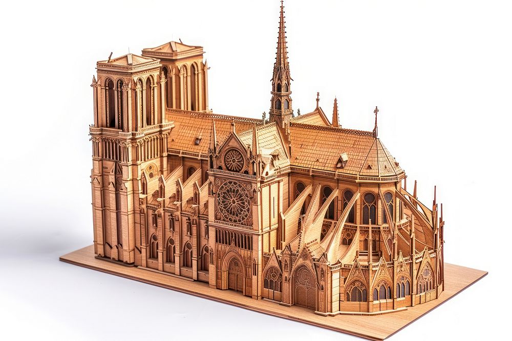 Notre Dame de Paris architecture building tower.