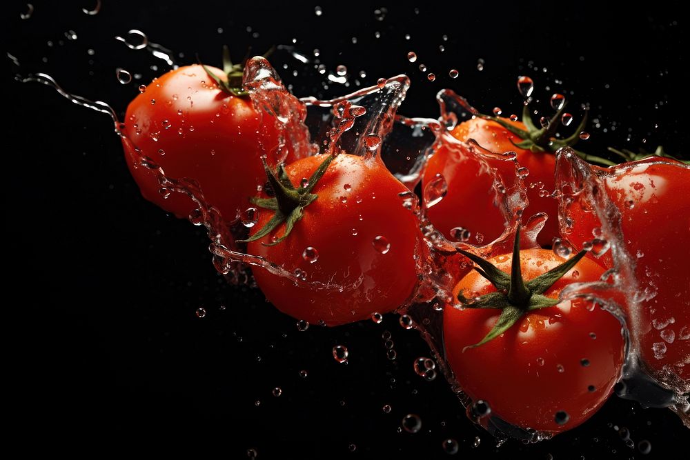 Tomatoes food vegetable plant.