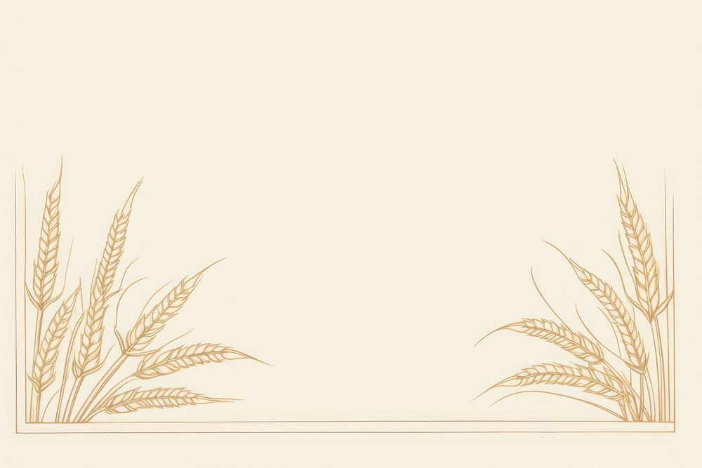 Ornament divider wheat backgrounds plant agriculture.