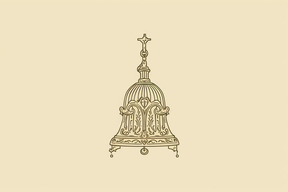 Ornament divider bell spirituality architecture creativity.