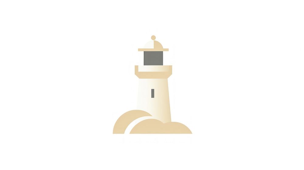 Lighthouse divider ornament architecture symbol tower.
