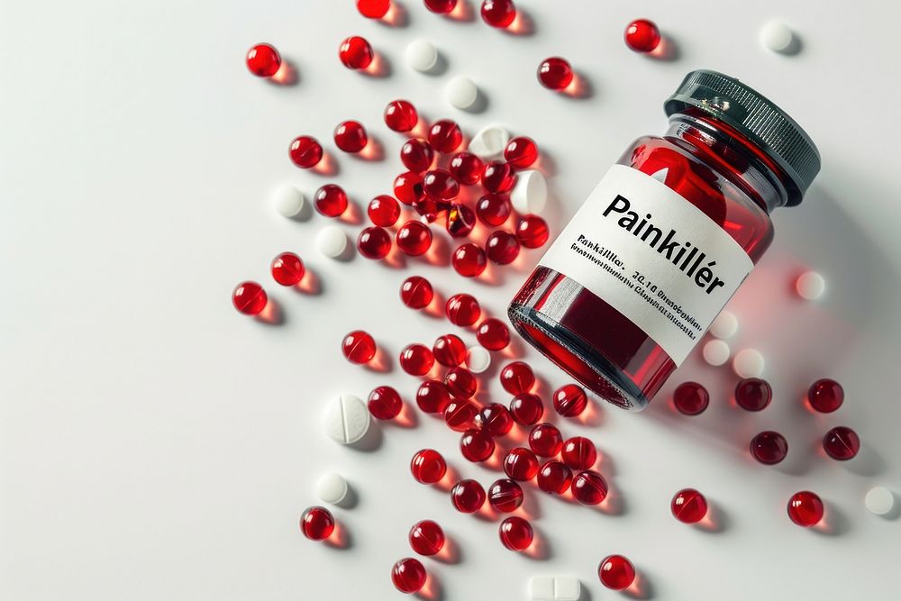 Painkiller pill medication medicine.