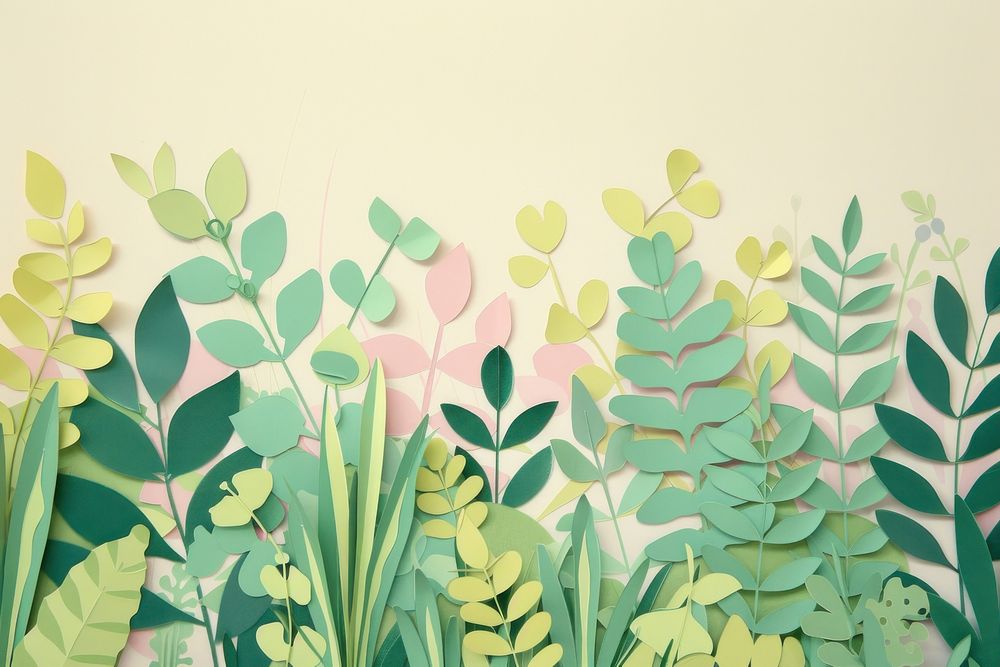 Plants art backgrounds pattern.