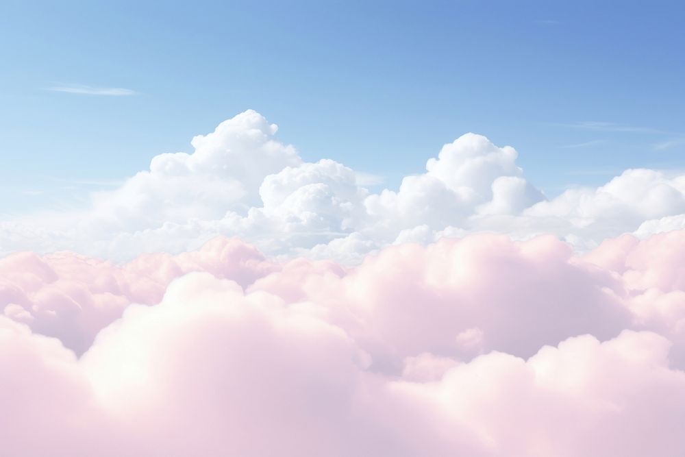 Aesthetic cloud heaven backgrounds outdoors nature.
