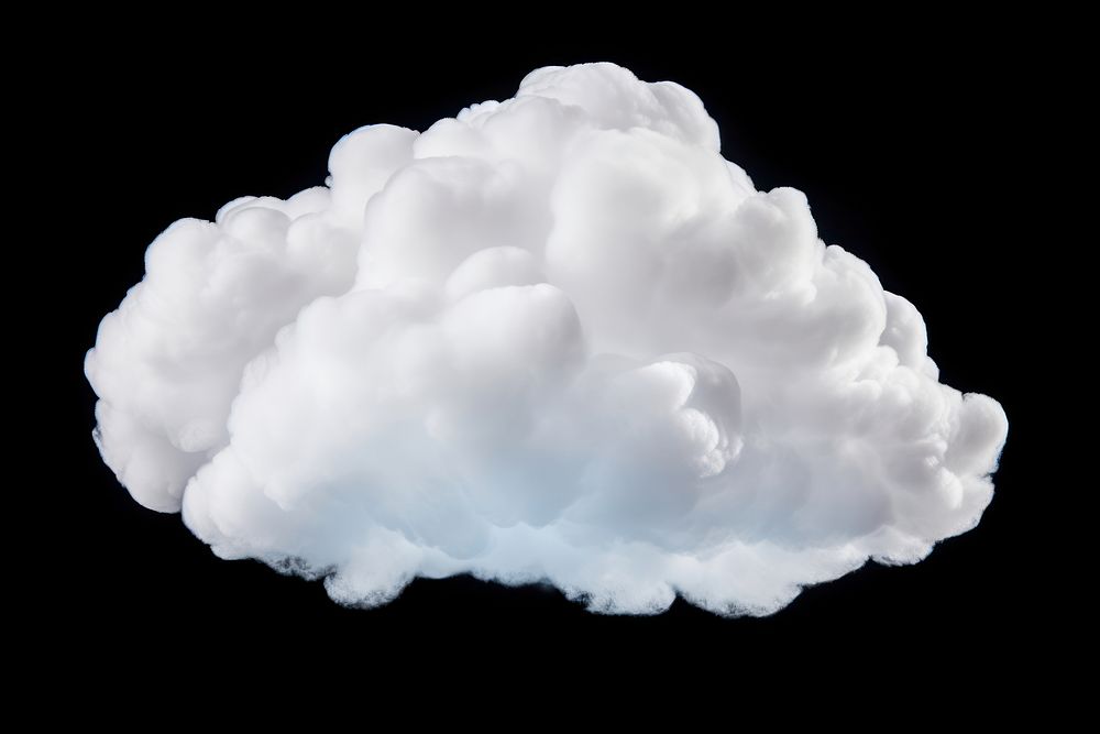 Photo of cloud computing nature white sky.