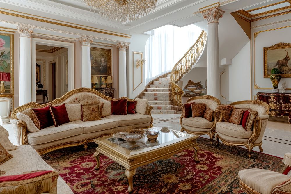 Photo of home interior architecture chandelier furniture.