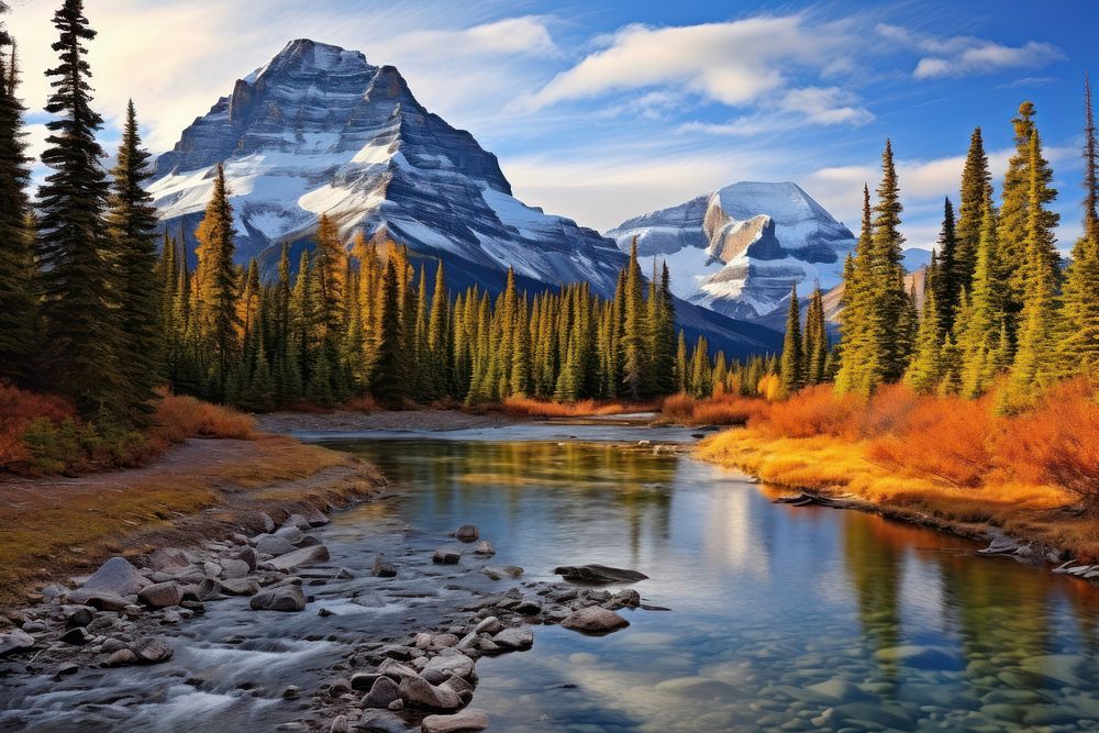 National parks scenery landscape autumn wilderness mountain.