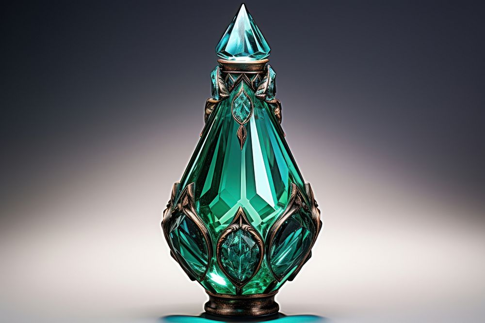 Bottle gemstone turquoise jewelry.