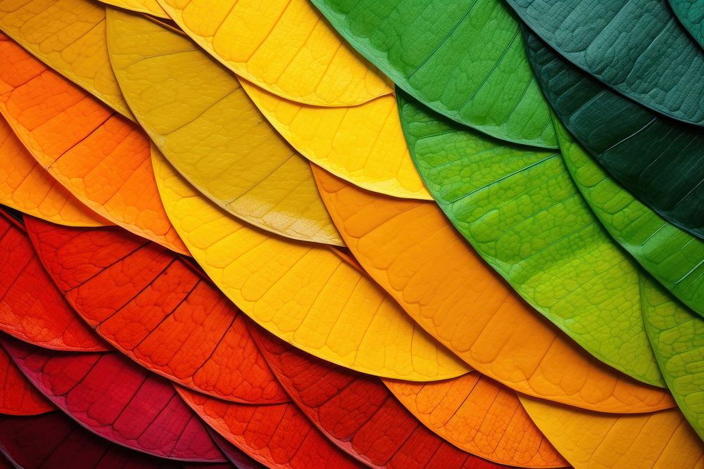 Colors abstract paint festival leaf orange green yellow backgrounds outdoors nature.