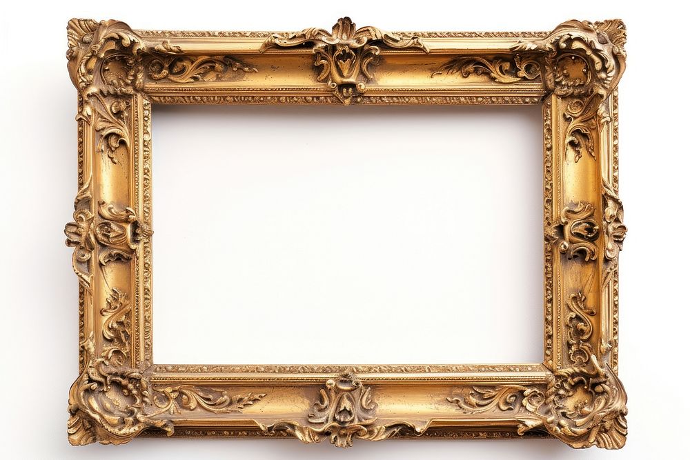 Gold backgrounds rectangle frame.