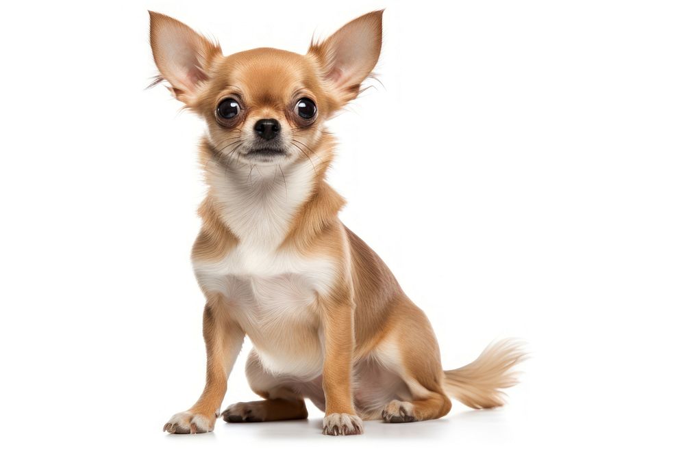 Chihuahua looking confused mammal animal cute.