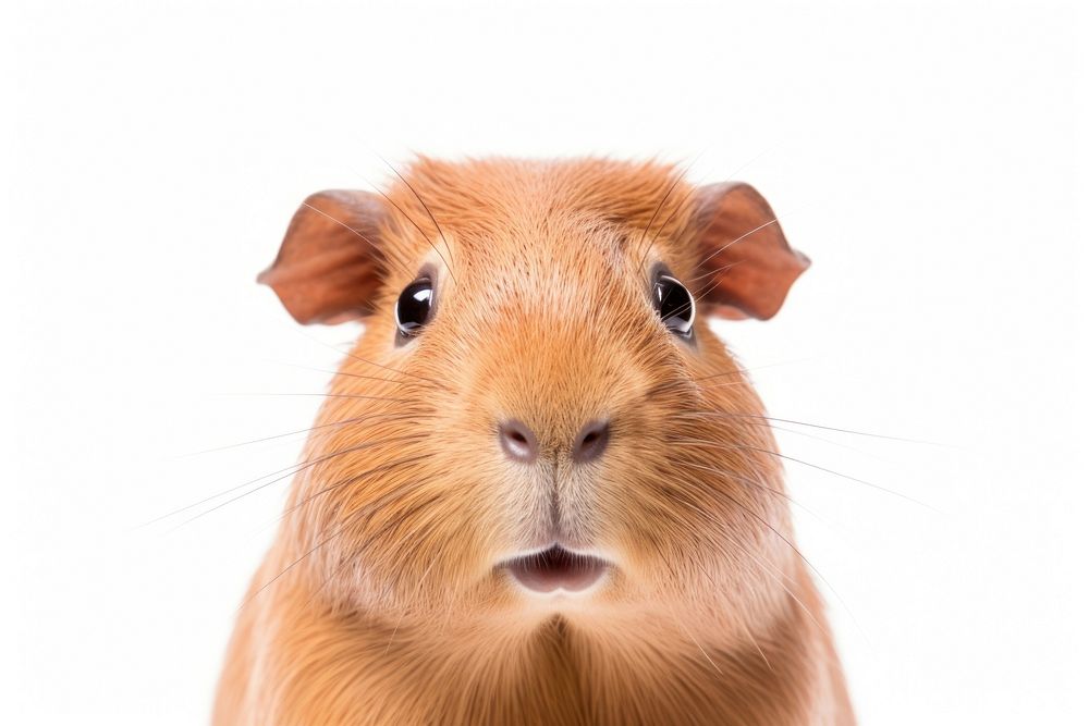 Confused capybara hamster mammal animal.