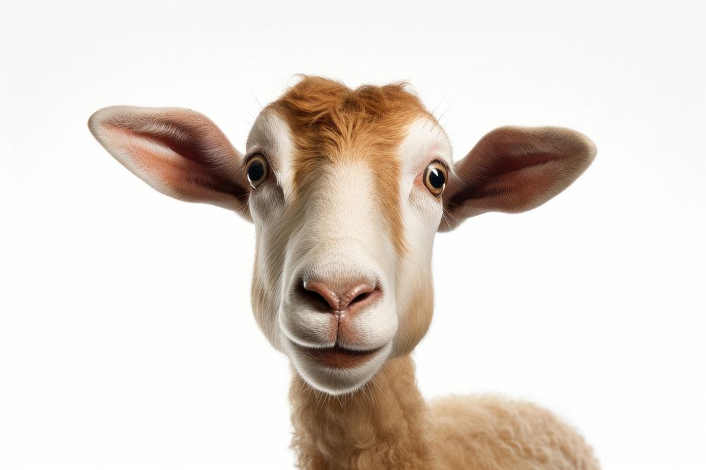 Sheep goat confused livestock animal mammal.