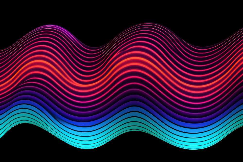 Wave abstract pattern art.