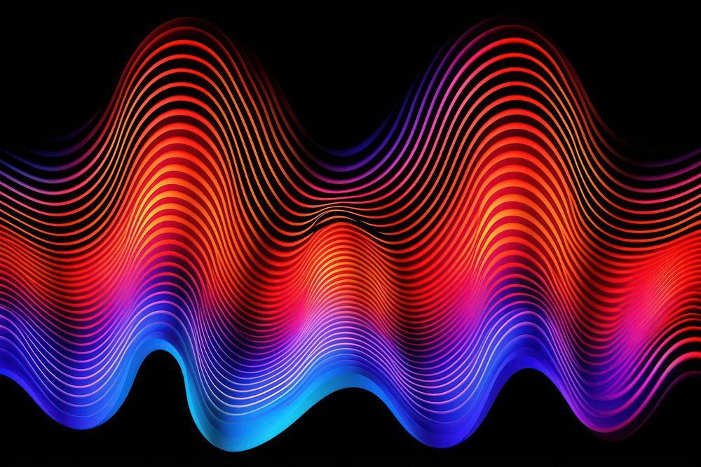 Wave abstract pattern light.