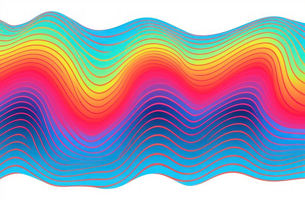 Wave abstract pattern art.