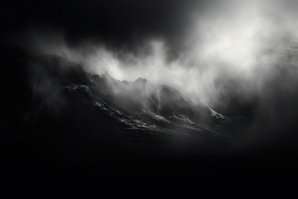 Abstract fog nature cloud black.