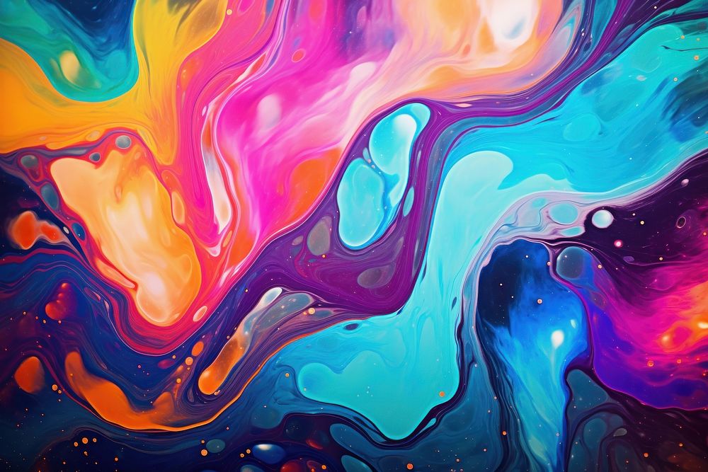 Liquid marbling dark Colorful abstract painting background backgrounds pattern art.