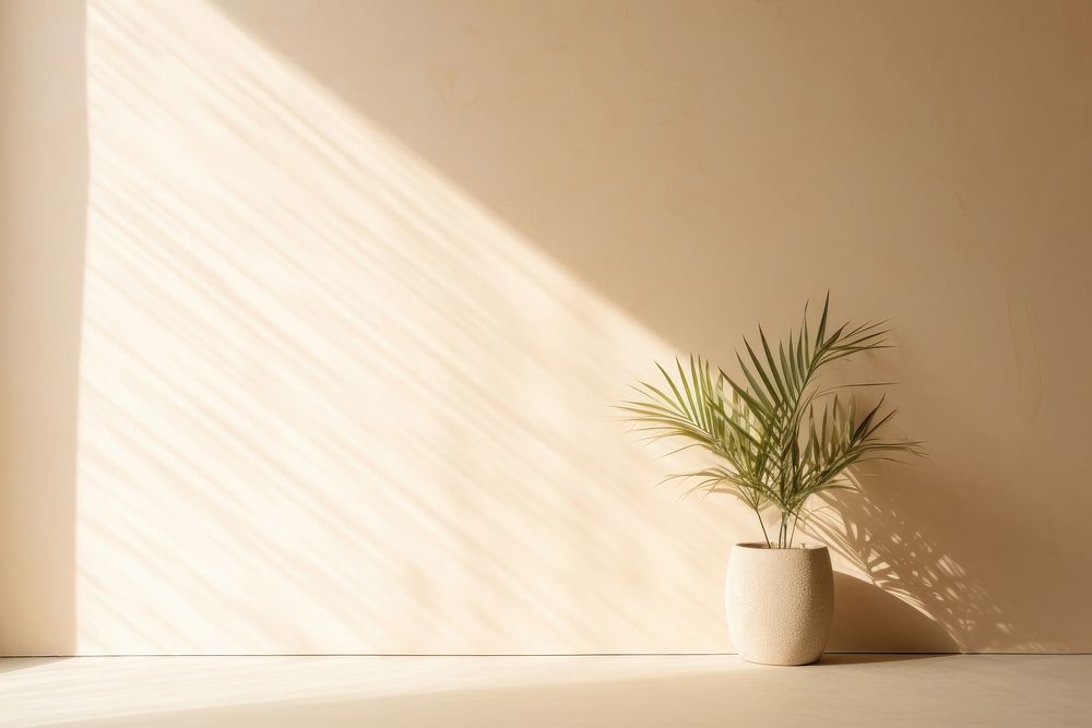 Minimalistic abstract gentle light beige background window wall architecture.