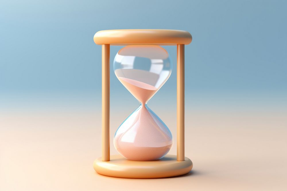Sand clock hourglass deadline accuracy.