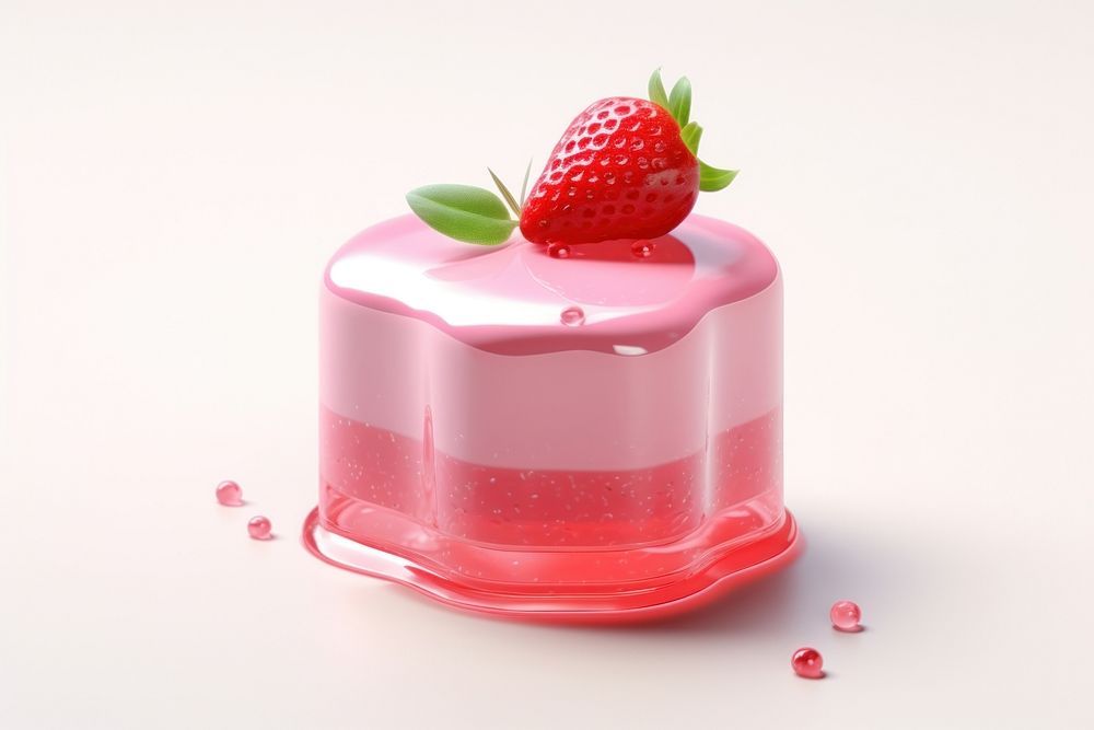 pice strawberry cake dessert fruit | Premium Photo Illustration - rawpixel