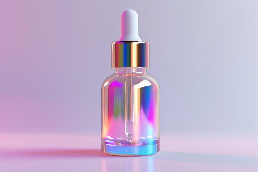 Clear Dropper Bottle bottle cosmetics perfume.
