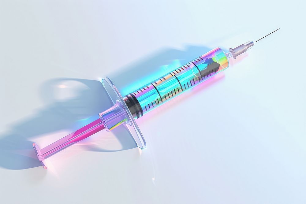 Syringe screwdriver injection medicine.
