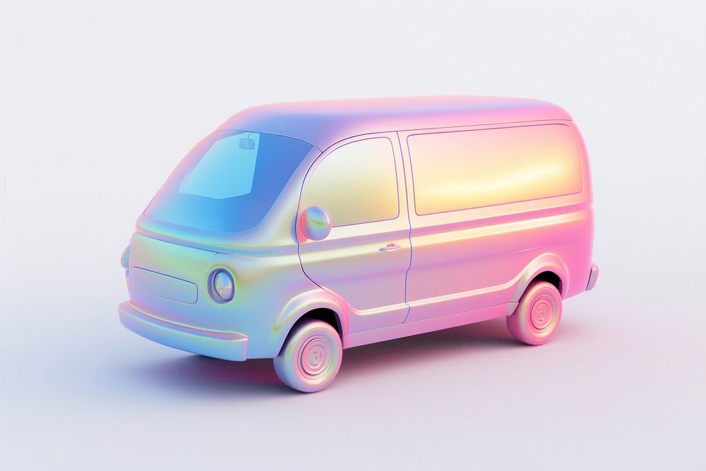 Simple van icon vehicle car transportation.