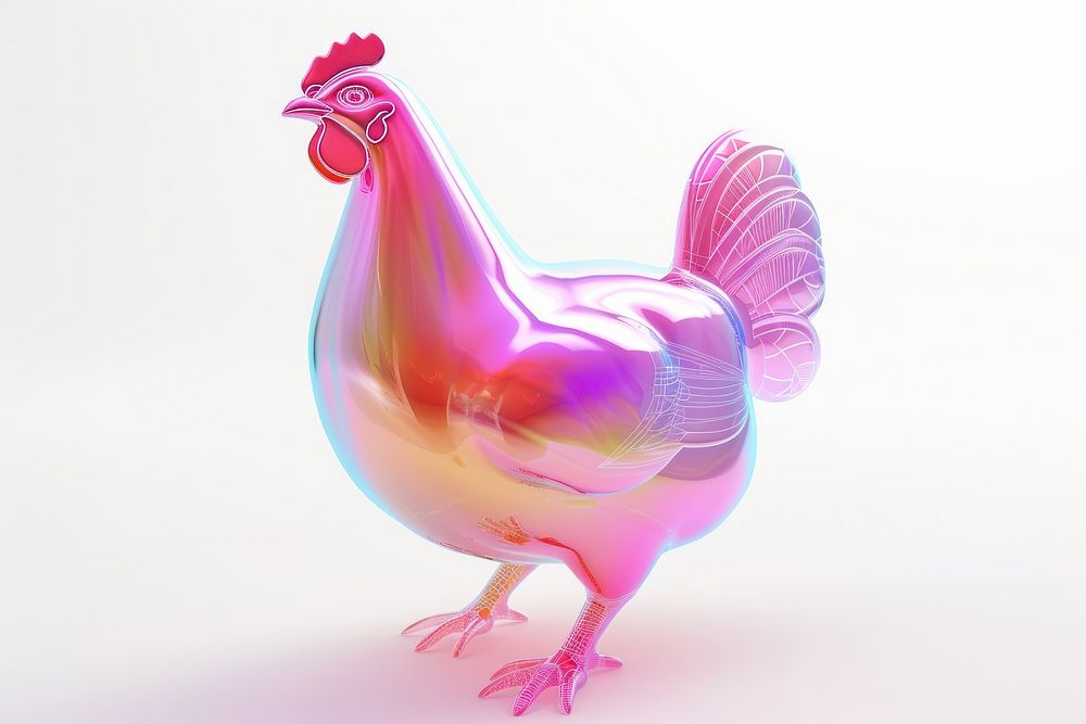 Simple Chicken Icon chicken poultry animal.