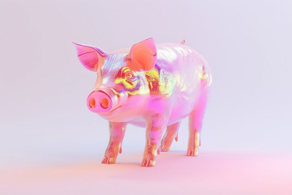 Simple pig animal mammal investment.