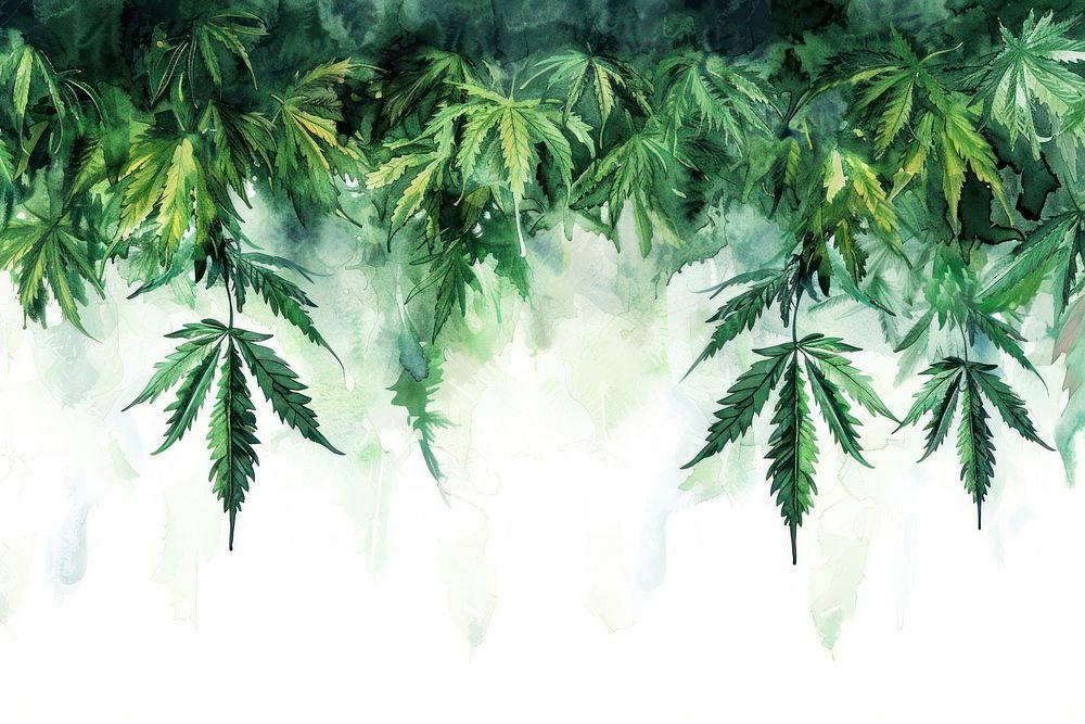 Cannabis leaf plant tree backgrounds.